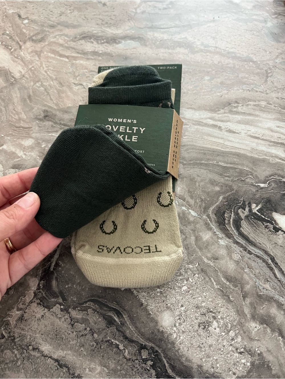 Tecovas Women's Novelty Ankle Socks - Two Pair - Picture 3 of 3